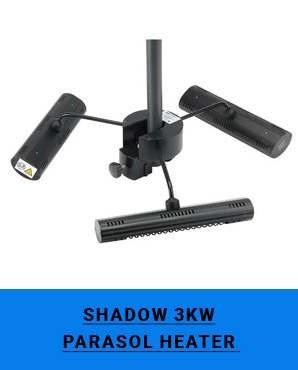 Shadow 3kW Parasol Heater